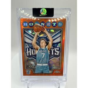 Art Card Kon Knueppel Rookie With Hornets Patch Made By Mayflower Custom Cards